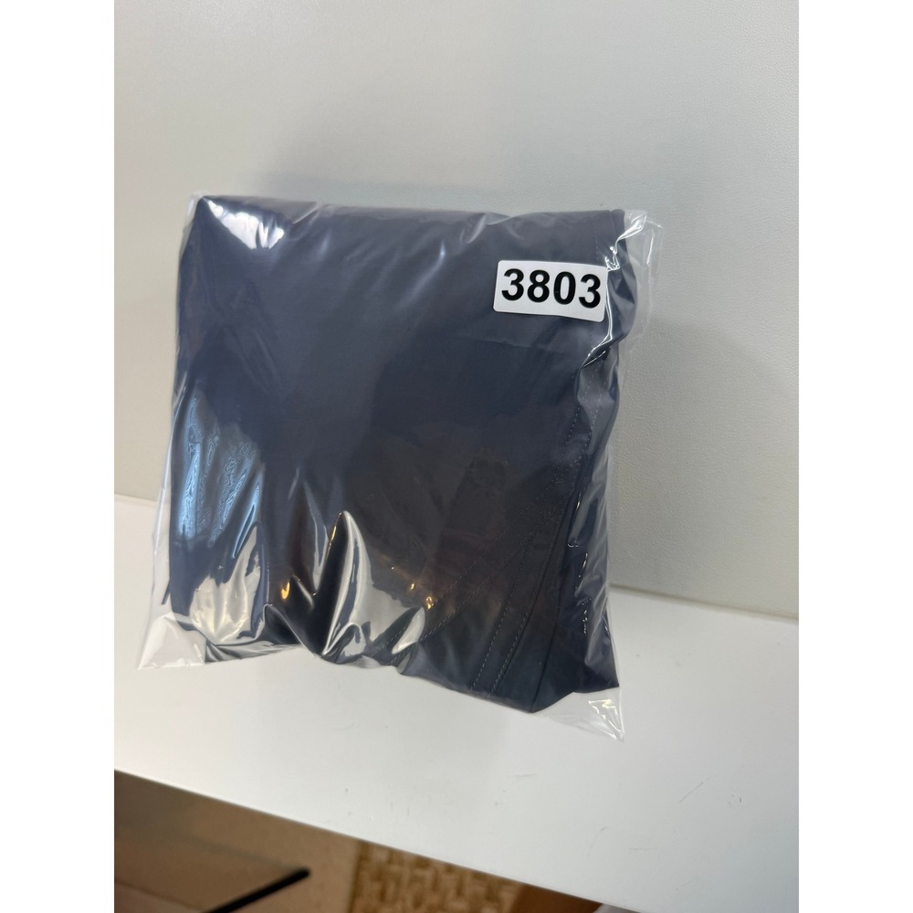 AG Los Angeles Mens Navy‎ Nylon Track Pants Elastic Waist Drawstring Medium NEW - Picture 7 of 7